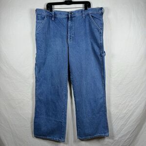 Steve & Barrys Carpenter Jeans Men 40x32 Blue Baggy Wide Leg NWT Dead Stock